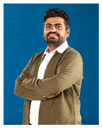 Mr. Naveen Kumar A, a member of the faculty, portrayed in a professional photograph.
