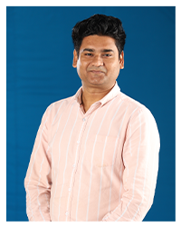 Mr. Somendra K, a faculty member, depicted in a professional photograph.