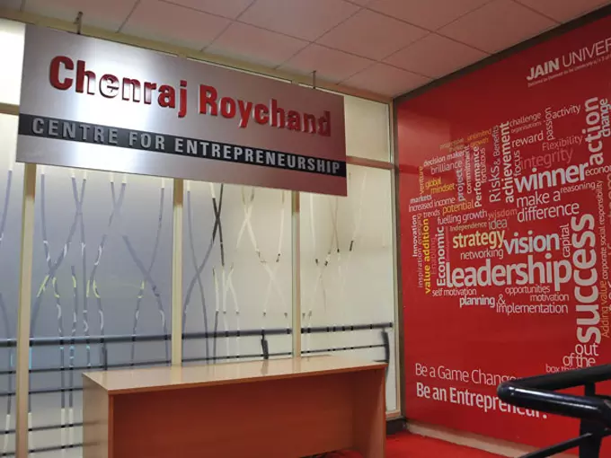 dr.chenraj roychand center for entrepreneurship